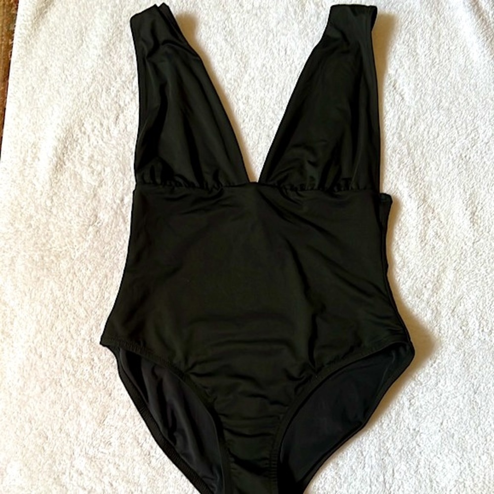 J Crew One Piece Deep V Swimsuit 12